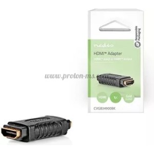 HDMI АДАПТЕР, HDMI-HDMI, ЧЕРЕН, 4K, NEDIS