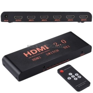 СУИЧ DETECH, HDMI – 3XHDMI (F), 4K, ЧЕРЕН