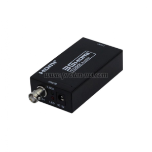 КОНВЕРТОР, HDMI КЪМ BNC (SDI/HD-SDI/3G-SDI), ЧЕРЕН