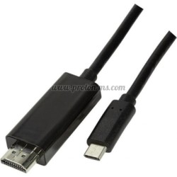 КАБЕЛ HDMI/USB-C МЪЖКИ 2M KRUGER & MATZ