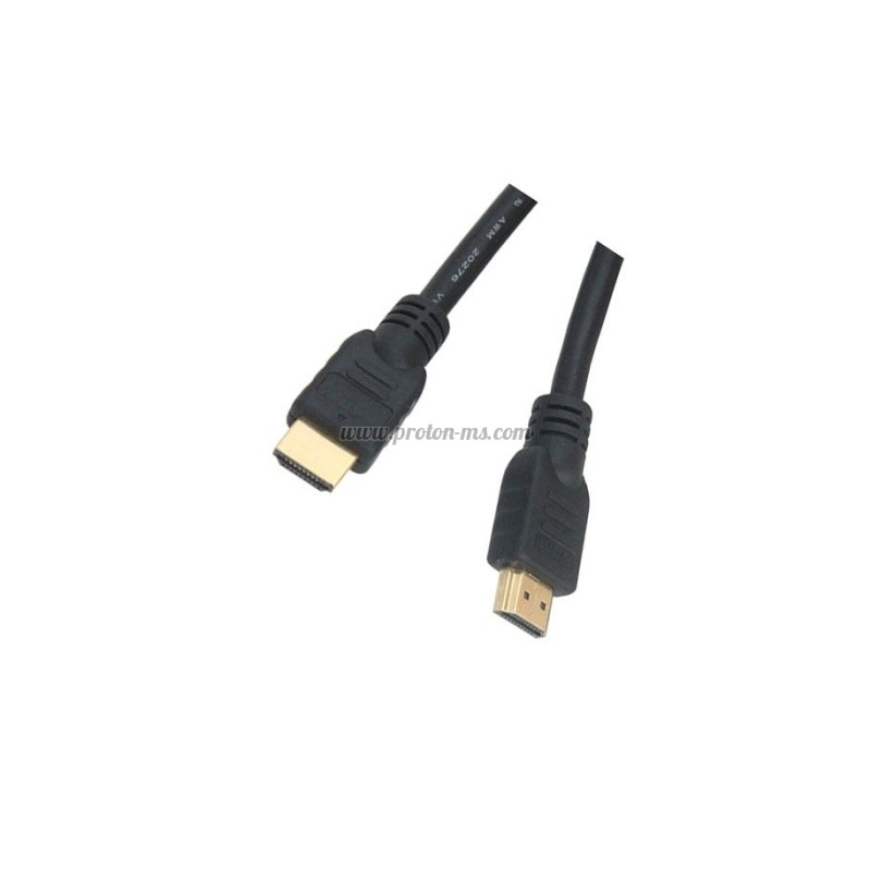 КАБЕЛ 550 1М HDMI/HDMI МЪЖКИ