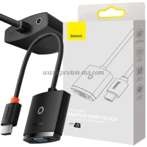 Адаптер HDMI male to VGA female +3.5