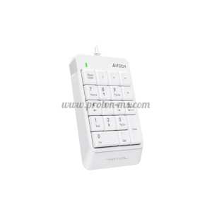 ЦИФРОВА КЛАВИАТУРА A4TECH FK13P, БЯЛ
