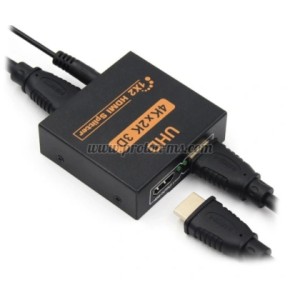 HDMI СПЛИТЕР 1 ВХОД/2 ИЗХОДА С УСИЛВАТЕЛ 4K