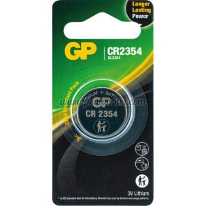 ЛИТИЕВА БУТОННА БАТЕРИЯ GP CR-2354 3V 1 БР. В БЛИСТЕР /ЦЕНА ЗА 1 БР./
