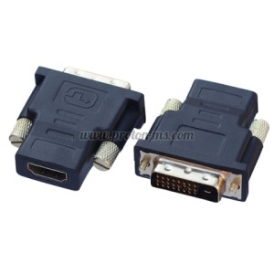 Адаптер DVI-D мъжко - HDMI женско