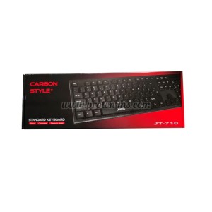 КЛАВИАТУРА МОДЕЛ JEDEL JT710 USB, 104 КЛАВИША, КИРИЛИЗИРАНА ПО БДС, CA