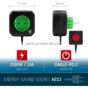 АДАПТЕР AES 3 ZEROWATT ANS