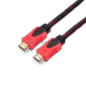 HDMI Кабел Ver. 1.4, 3.00 метра, Оплетка