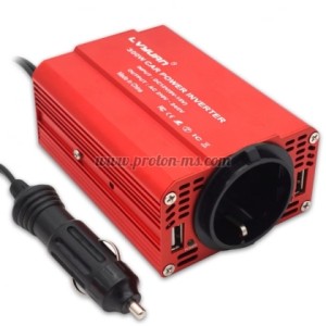 ТРАНСФЕРТЕР ИНВЕРТОР 300W 12V/230V USB LVYUAN F-300A
