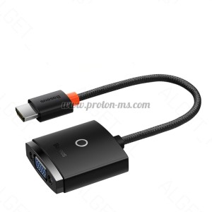 Адаптер HDMI male to VGA female +3.5
