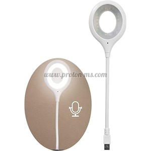 ЮСБ ЛАМПА С ГЛАСОВ КОНТРОЛ, USB SMART VOICE CONTROL LED NIGHT LAMP