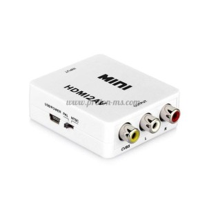 КОНВЕРТОР HDMI-ЧИНЧ, ПРЕОБРАЗУВАТЕЛ HDMI КЪМ 3 ЧИНЧА(RCA), КОНВЕРТОР, 
