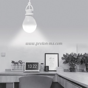LED USB ЛАМПА, КРУШКА, С КАБЕЛ 105см