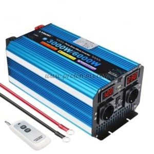 ТРАНСВЕРТЕР ИНВЕРТОР ЧИСТА СИНУСОИДА 3000W 12V/230V LVYUAN F-3000P/2SH USB С ДИСПЛЕЙ И ДИСТАНЦИОННО