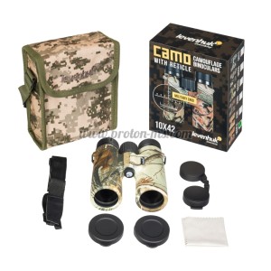 Бинокъл с решетка Levenhuk Camo 10x42
