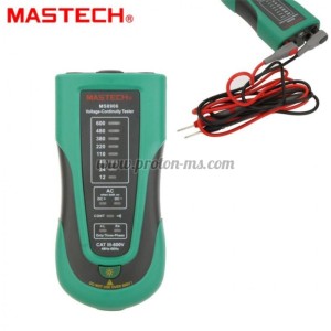 МУЛТИЦЕТ MS8906, 12-600V AC/DC, LED ИНДИКАЦИЯ