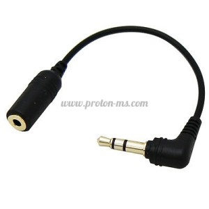 ПРЕХОД АДАПТЕР 2.5MM (МЪЖКИ) КЪМ 3.5MM (ЖЕНСКИ)