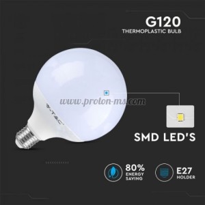 LED КРУШКА Е27 12W SAMSUNG ЧИП G120 120LM, 3000K