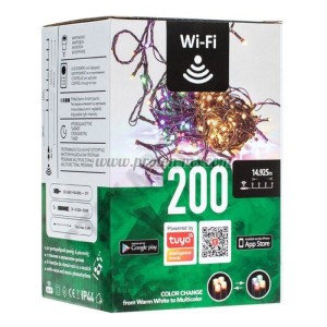 КОЛЕДНИ ЛАМПИЧКИ С WI FI УПРАВЛЕНИЕ (ОТ ТЕЛЕФОН)