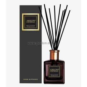 АРОМАТИЗАТОР С РАТАНОВИ КЛЕЧКИ AREON HOME PERFUME VANILLA BLACK