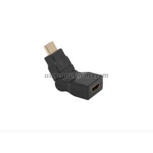ПРЕХОД HDMI Ж/HDMI М Г ОБРАЗЕН