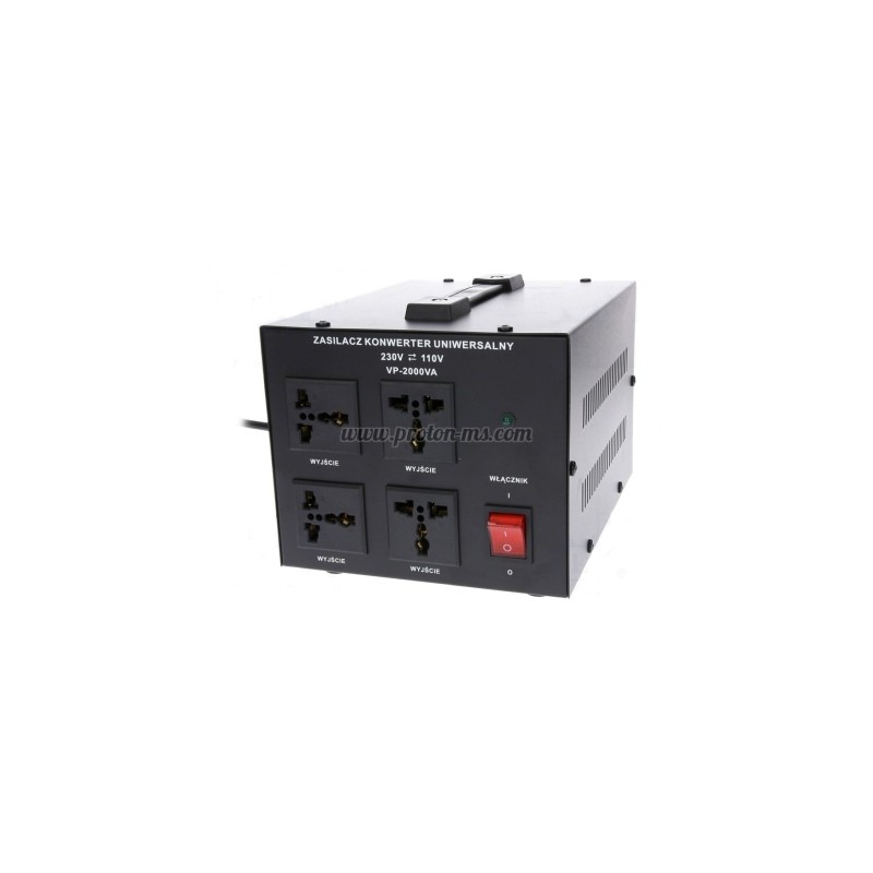АДАПТОР КОНВЕРТОР 220/110V 2000VA