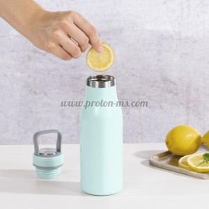 Бутилка за течности Xavax To Go, 500 ml, Неръждаема стомана, Двойна из