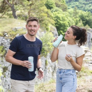 Бутилка за течности Xavax To Go, 500 ml, Неръждаема стомана, Двойна из
