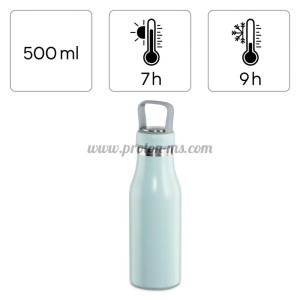Бутилка за течности Xavax To Go, 500 ml, Неръждаема стомана, Двойна из