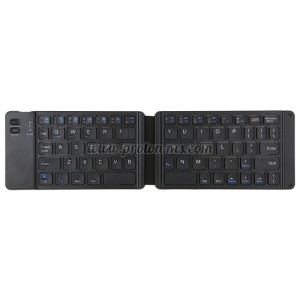 КЛАВИАТУРА K018, СГЪВАЕМА, BLUETOOTH, ЧЕРЕН