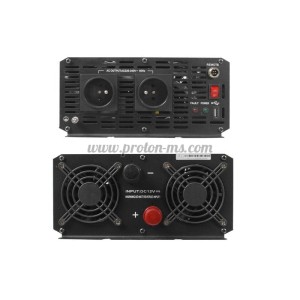 ТРАНСВЕРТЕР ИНВЕРТОР ЧИСТА СИНУСОИДА 3000W/1500W 12V/230V IPS3000