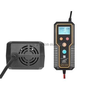 ЗАРЯДНО УСТРОЙСТВО ЗА АВТОМОБИЛНИ АКУМУЛАТОРИ 12V/24V 15A LTC LX1203