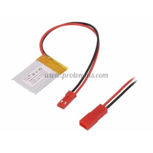 БАТЕРИЯ АКУМУЛАТОРНА 3.7V/85 MAH LI-POLIMER