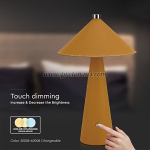 3W LED НАСТОЛНА ЛАМПА БАТЕРИЯ 4000MAH CCT: 3IN1 ДИМИРАЩА