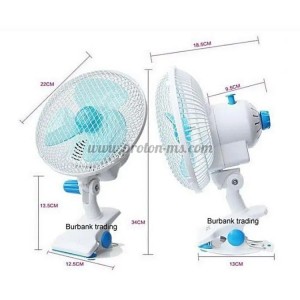 ВЪРТЯЩ СЕ ВЕНТИЛАТОР, С ЩИПКА,  MINI PLATFORM CLIP FAN, 220V