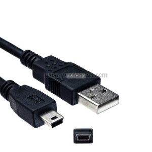 КАБЕЛ MINI USB, 1 М., КАБЕЛ USB КЪМ MINI USB/DKE2 1 M