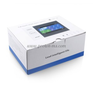 Смарт алармена система, PST-WG107T, 8в1, GSM, Wi-Fi, Tuya Smart, Бял
