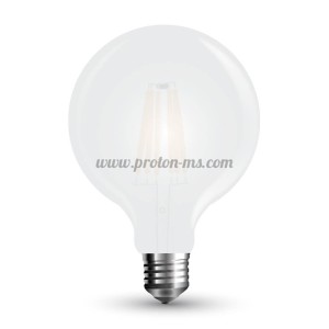 LED КРУШКА - 7W FILAMENT E27 G95 МАТИРАНО ПОКРИТИЕ 2700K