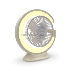ВЕНТИЛАТОР С LED ЛАМПА И USB ЗАХРАНВАНЕ