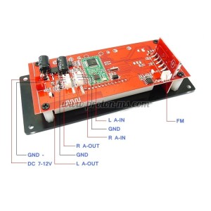 КИТ MP3 BLUETOOTH ПЛЕЪР + FM РАДИО СГЛОБЕН 1