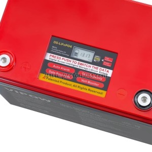 БАТЕРИЯ АКУМУЛАТОРНА 12V/100AH ТЯГОВА LIFEPO4 С ДЪЛБОК РАЗРЯД ДИСПЛЕЙ И БЛУТУТ VIPOW