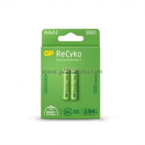 АКУМУЛАТОРНА БАТЕРИЯ GP R03 AAA 1000MAH NIMH 100AAAHCE-EB2 2 БР. В ОПАКОВКА GP