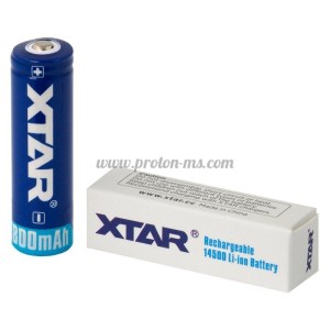Акумулаторна батерия LiIon AA R6 3,7V 800mAh XTAR