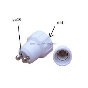 Преходник фасунга от GU10 към E14