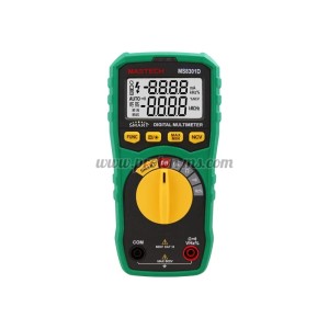 ИНТЕЛИГЕНТЕН ЦИФРОВ МУЛТИЦЕТ MS8301D, LCD(6000), VDC/VAC/OHM/HZ