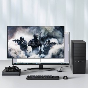 HDMI СПЛИТЕР BASEUS MATRIX, 4K, ДВУПОСОЧЕН, СИВ