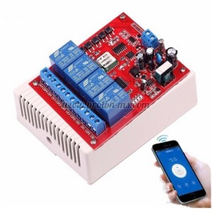 РЕЛЕ С WIFI SMART ДИСТАНЦИОННО УПРАВЛЕНИЕ 4 КАНАЛА AC 220V