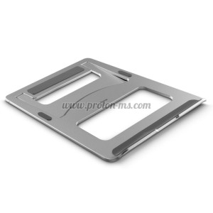 HAMA "Aluminium" стойка за лаптоп, сгъваема, до 40 см (15,6"), сребрис