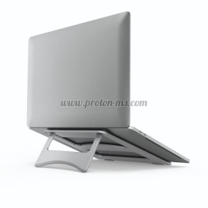 HAMA "Aluminium" стойка за лаптоп, сгъваема, до 40 см (15,6"), сребрис